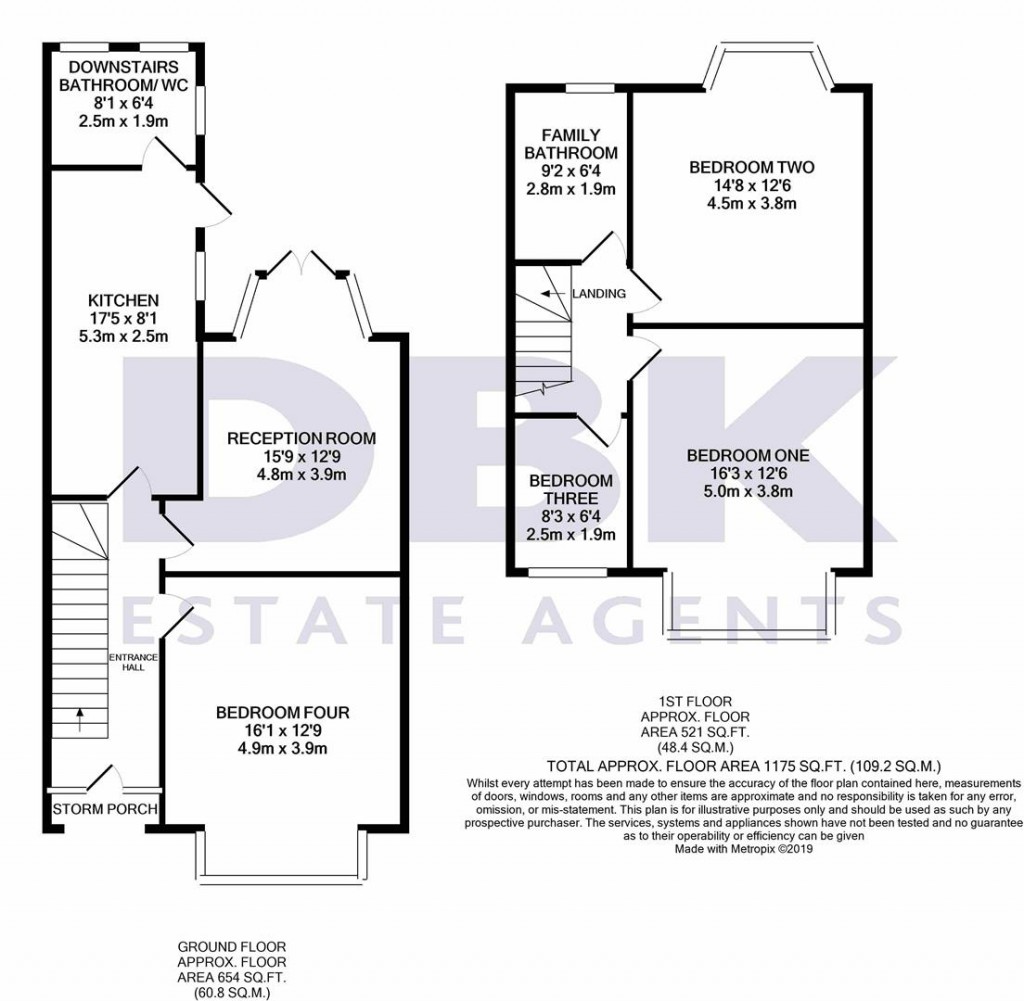 Floorplans For Avonwick Road, Hounslow, TW3