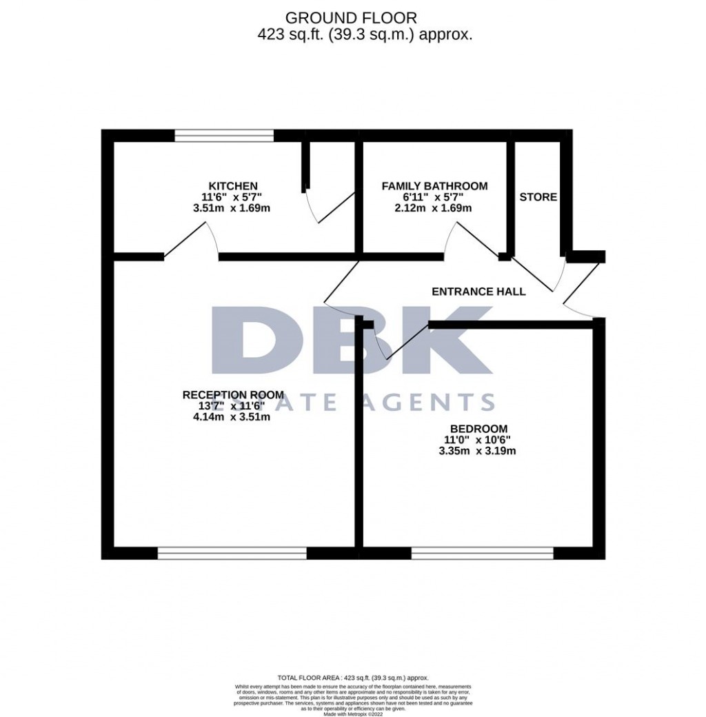 Floorplans For Harlech Gardens, Heston, TW5