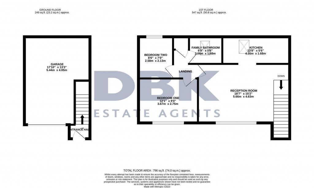 Floorplans For Avondale Gardens, Hounslow, TW4