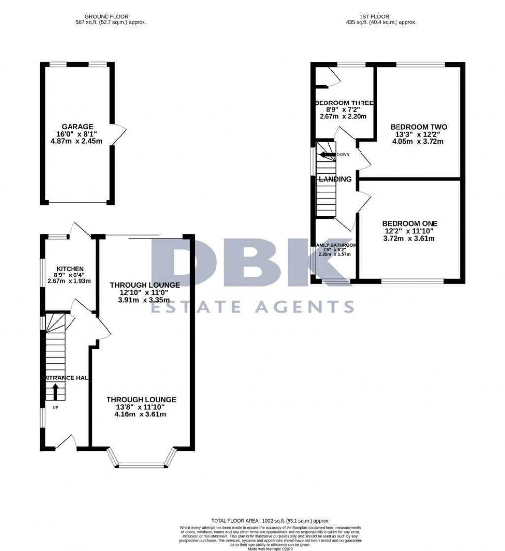 Floorplans For Elmsworth Avenue, Hounslow, TW3