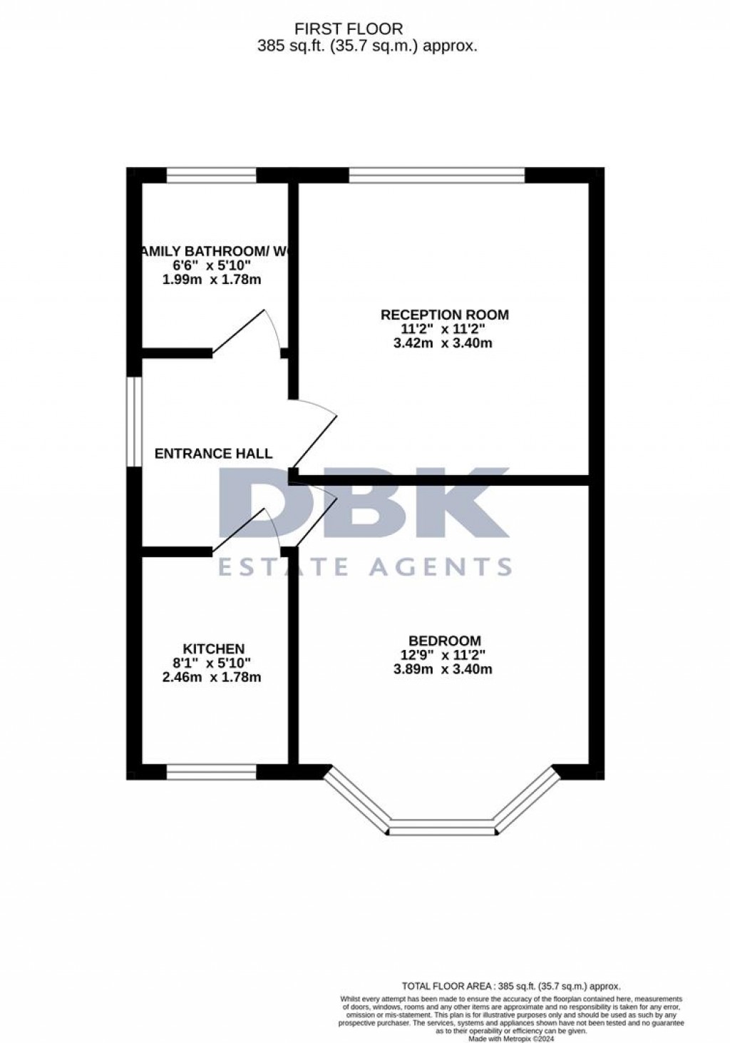 Floorplans For Marnell Way, Hounslow, TW4