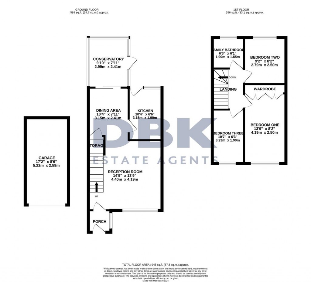 Floorplans For Channel Close, Heston, TW5