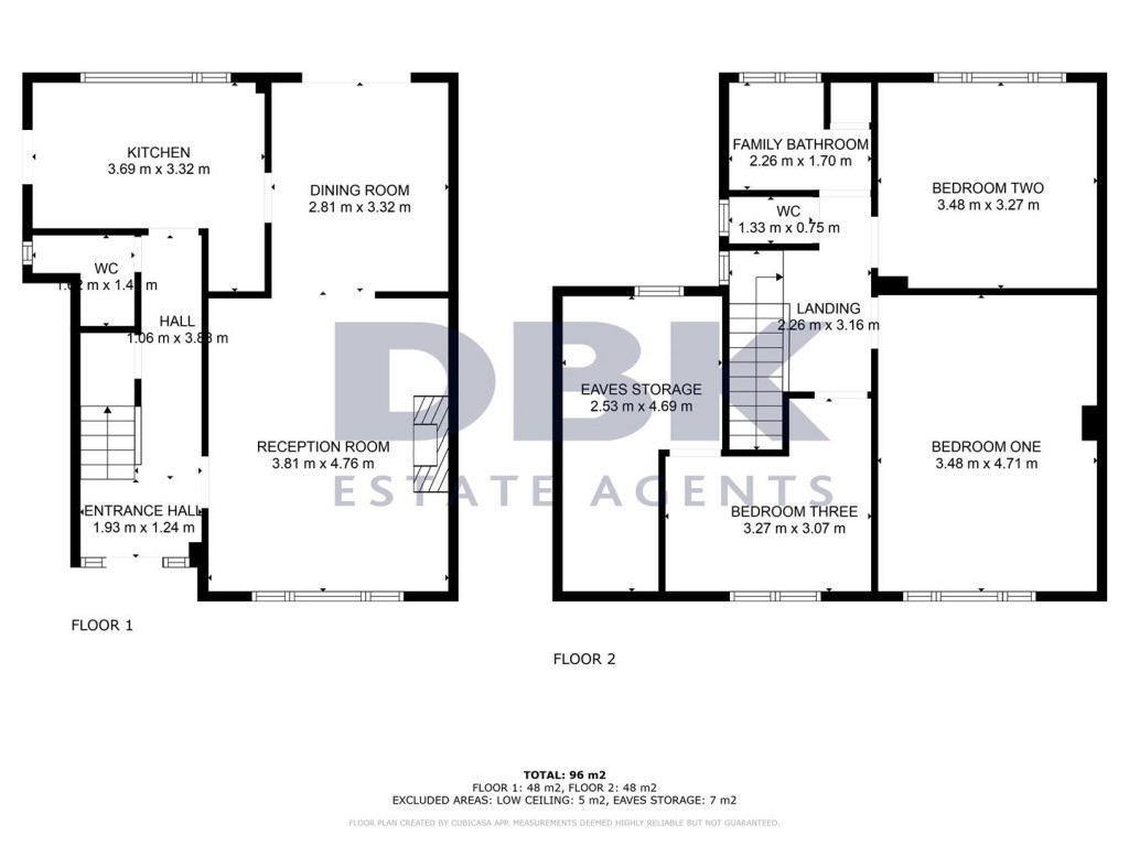 Floorplans For St. Marys Avenue South, Norwood Green, UB2