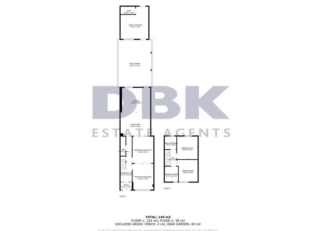 Floorplans For Wellington Road South, Hounslow, TW4