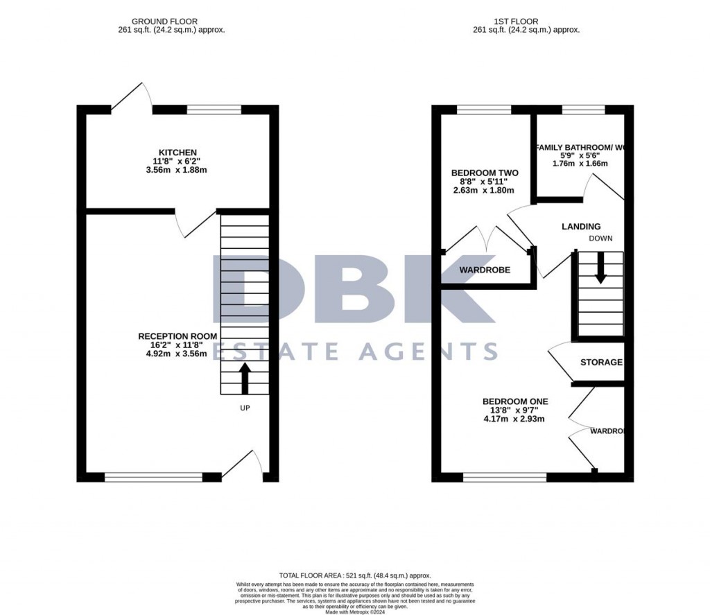 Floorplans For Heathlands Way, Hounslow, TW4