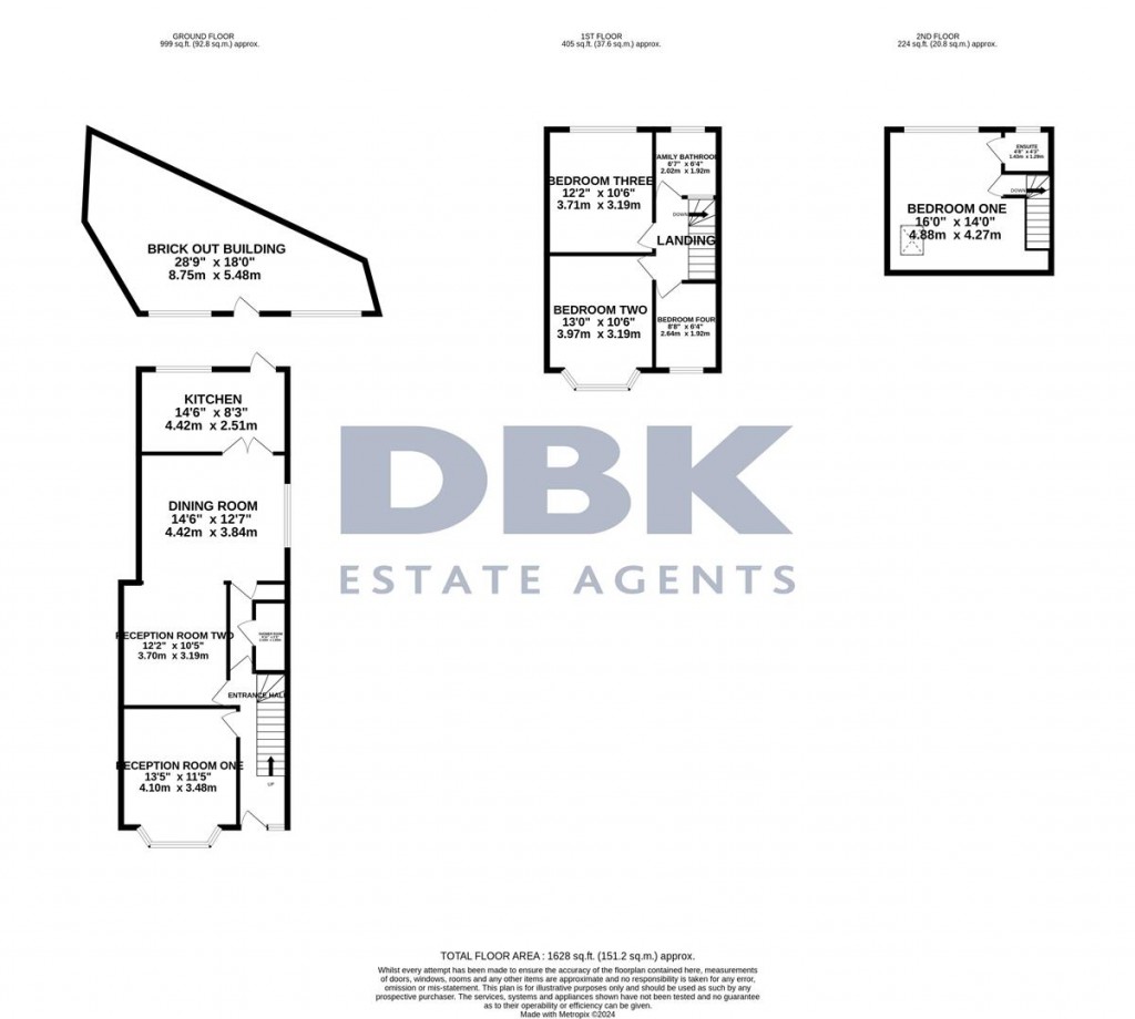 Floorplans For Berkeley Avenue, Cranford, TW4