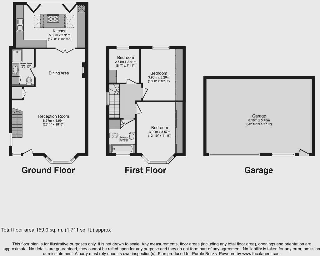 Floorplans For Martindale Road, Hounslow, TW4