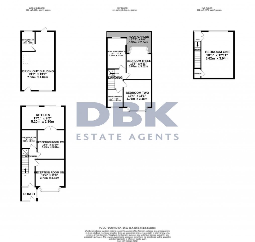 Floorplans For Somerset Road, Southall, UB1