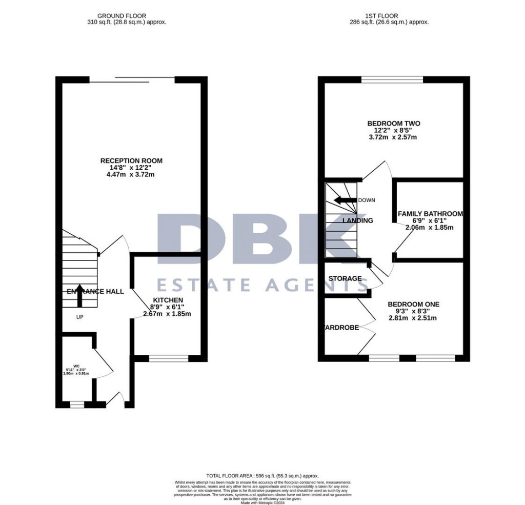 Floorplans For Barnes Avenue, Norwood Green, UB2