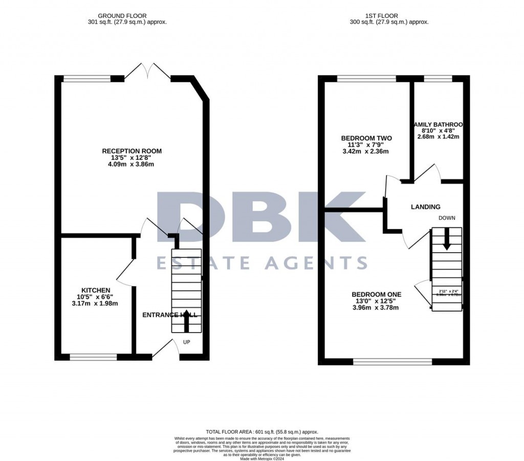 Floorplans For Garrison Close, Hounslow, TW4