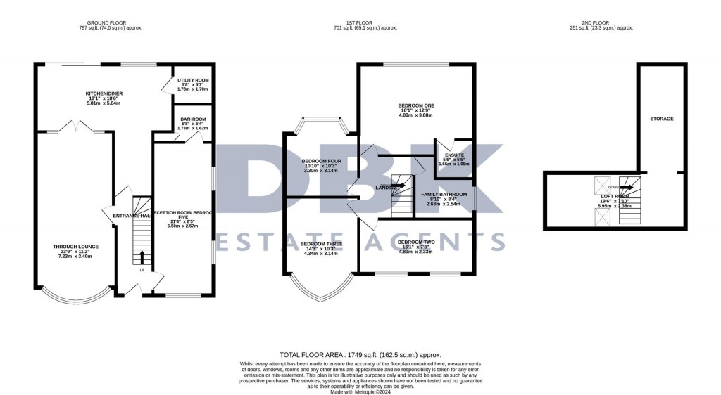 Floorplans For Bourne Avenue, Hayes, UB3