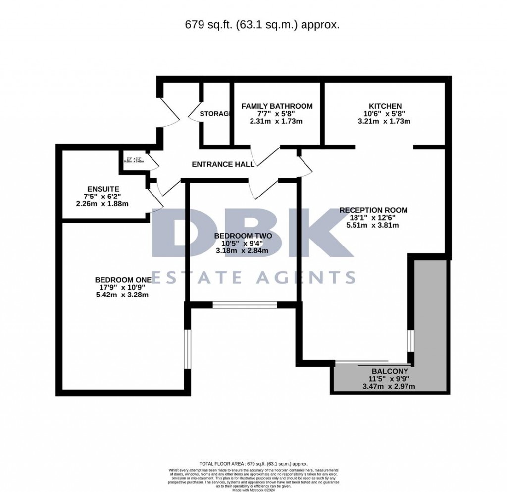 Floorplans For Bennett Close, Hounslow, TW4