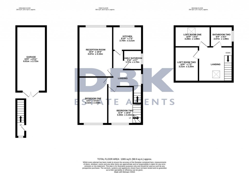 Floorplans For Bankside, Southall, UB1