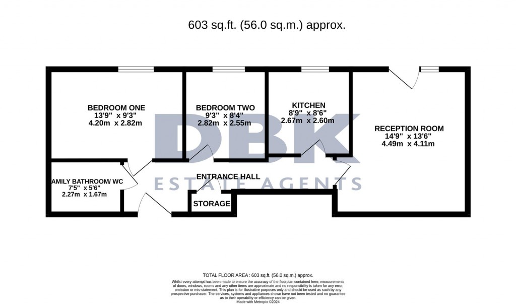 Floorplans For Heath Road, Hounslow, TW3