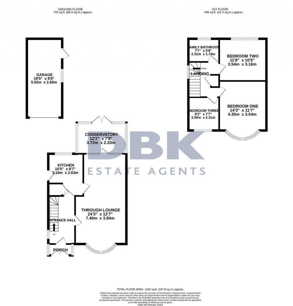 Floorplans For Pegg Road, Heston, TW5