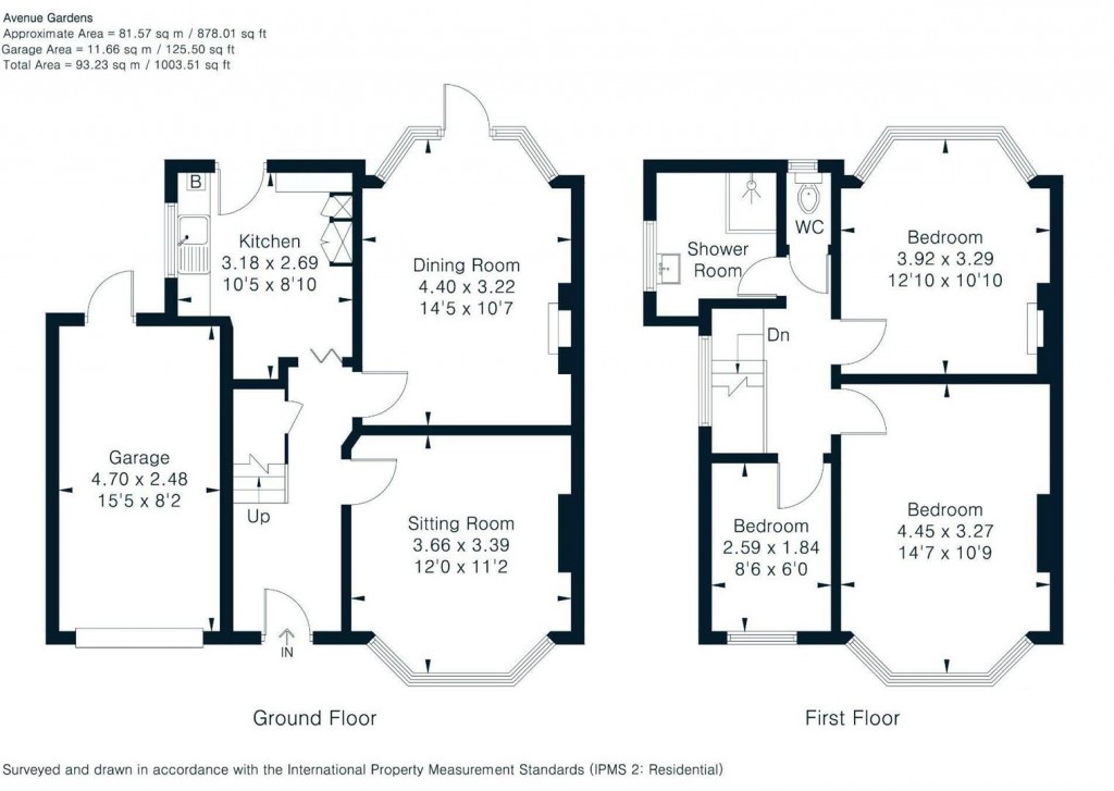 Floorplans For Avenue Gardens, Cranford, TW5