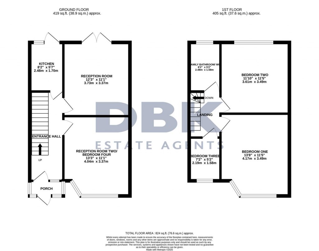 Floorplans For Vincent Road, Hounslow, TW4