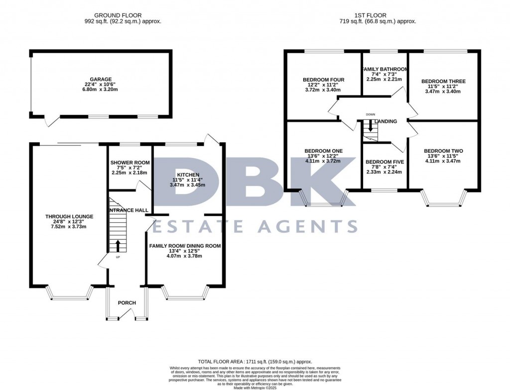 Floorplans For Brookside Road, Hayes, UB4