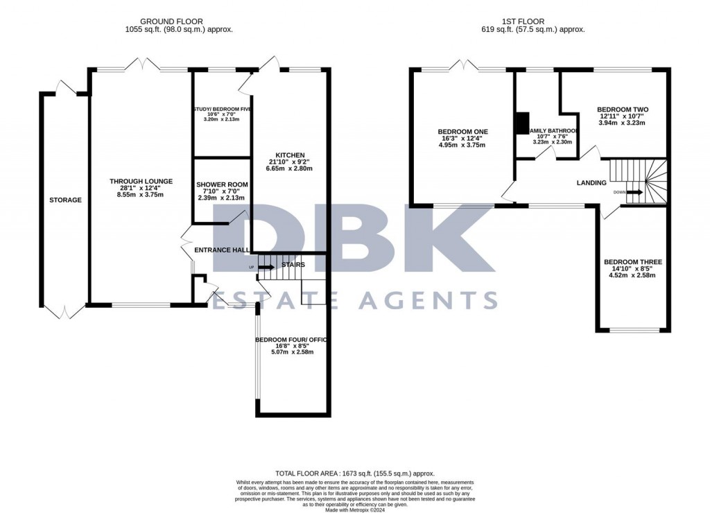 Floorplans For Wheatlands, Heston, TW5