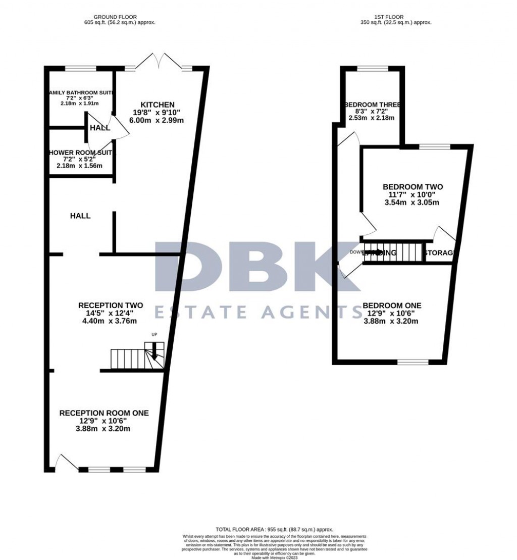 Floorplans For Windmill Road, Slough, SL1