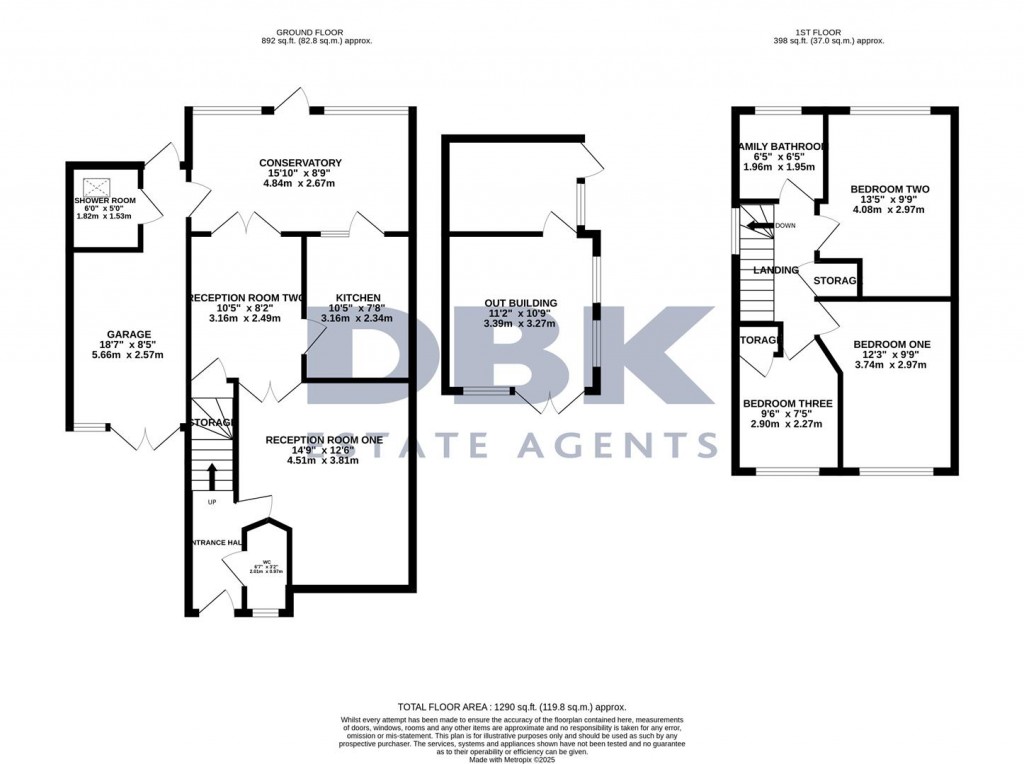 Floorplans For Avondale Gardens, Hounslow, TW4