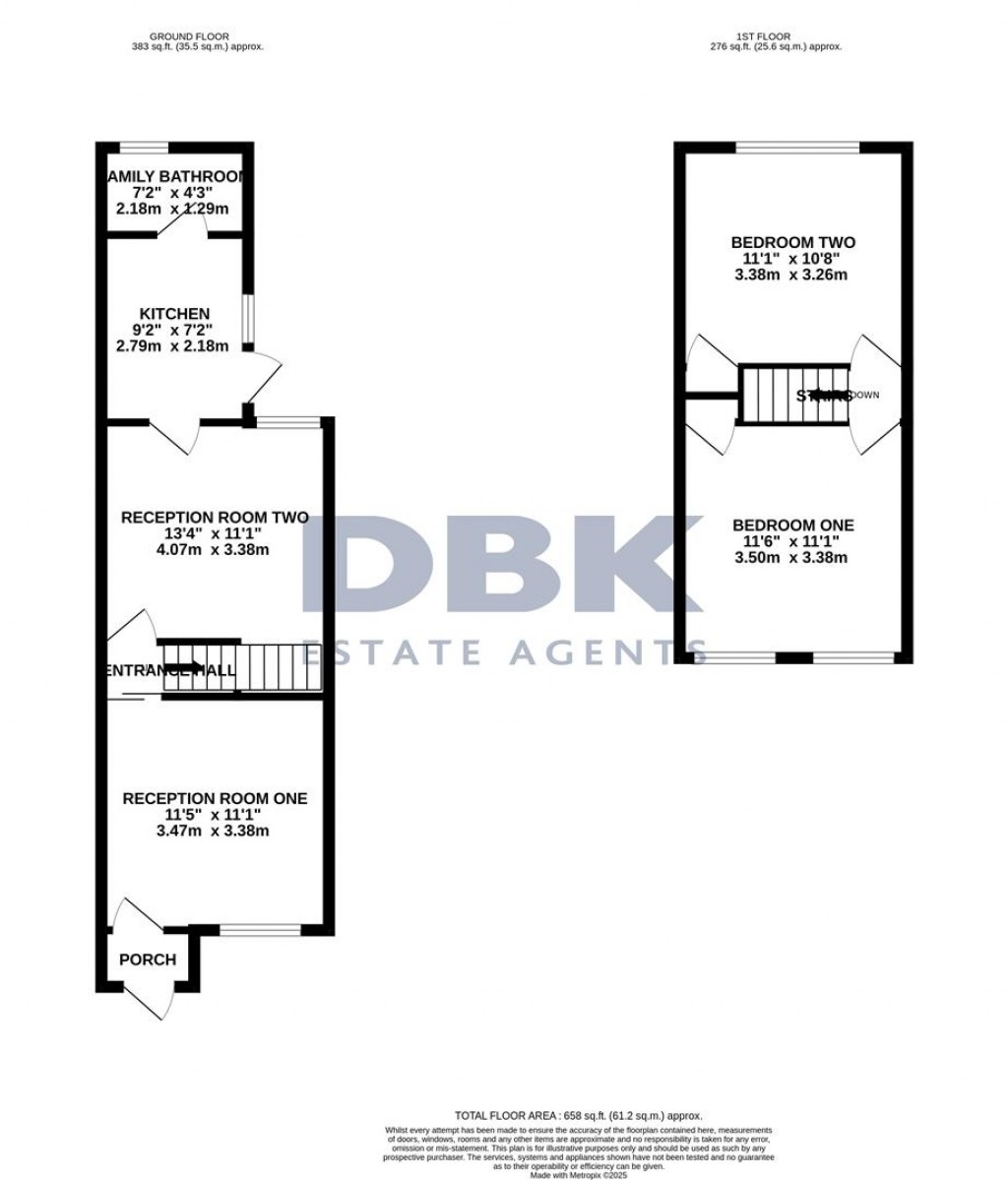 Floorplans For Myrtle Road, Hounslow, TW3