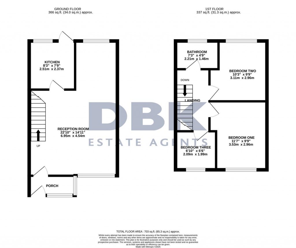 Floorplans For Makepeace Road, Northolt, UB5