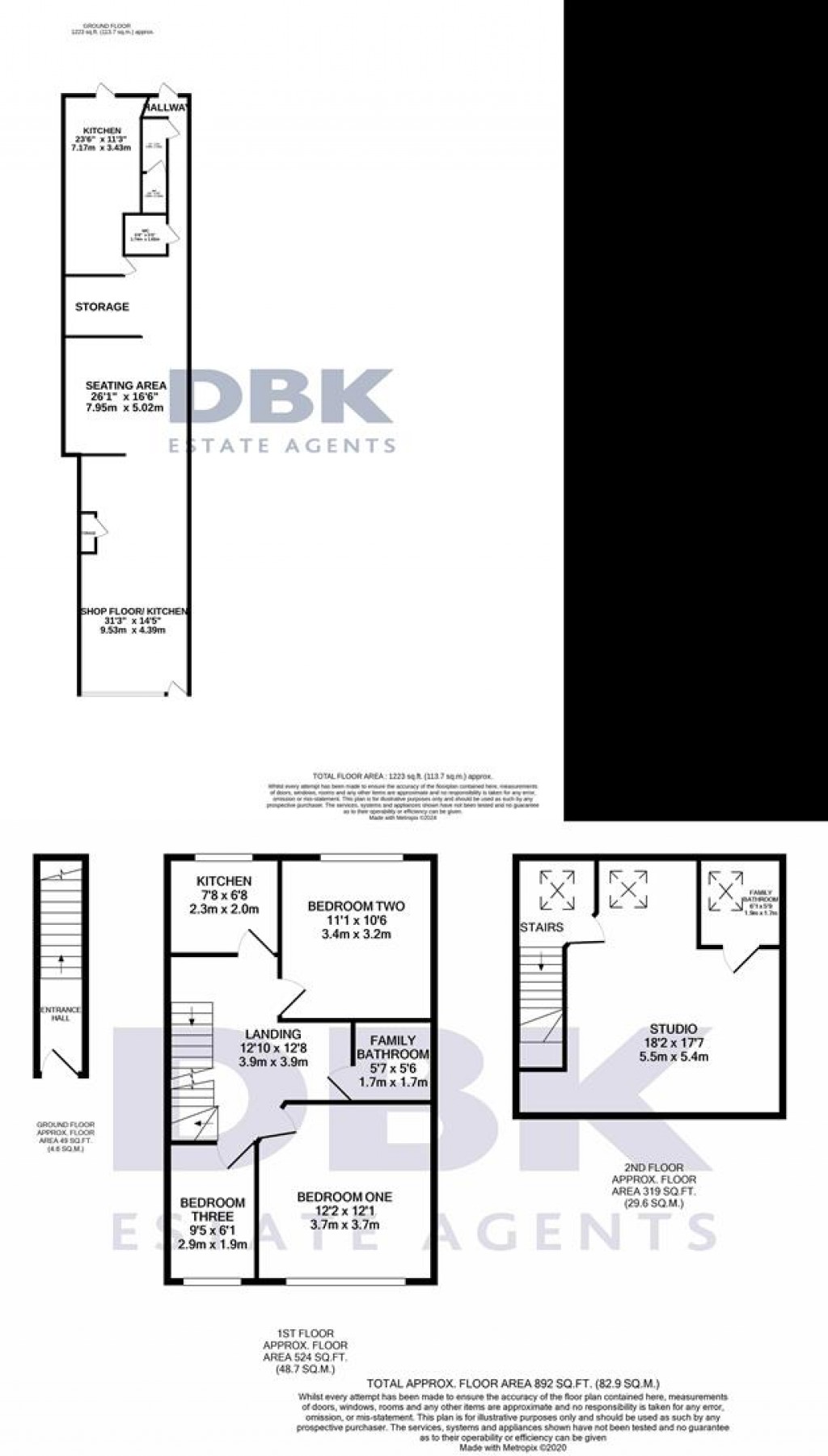 Floorplans For Groveley Road, Sunbury-On-Thames, TW16