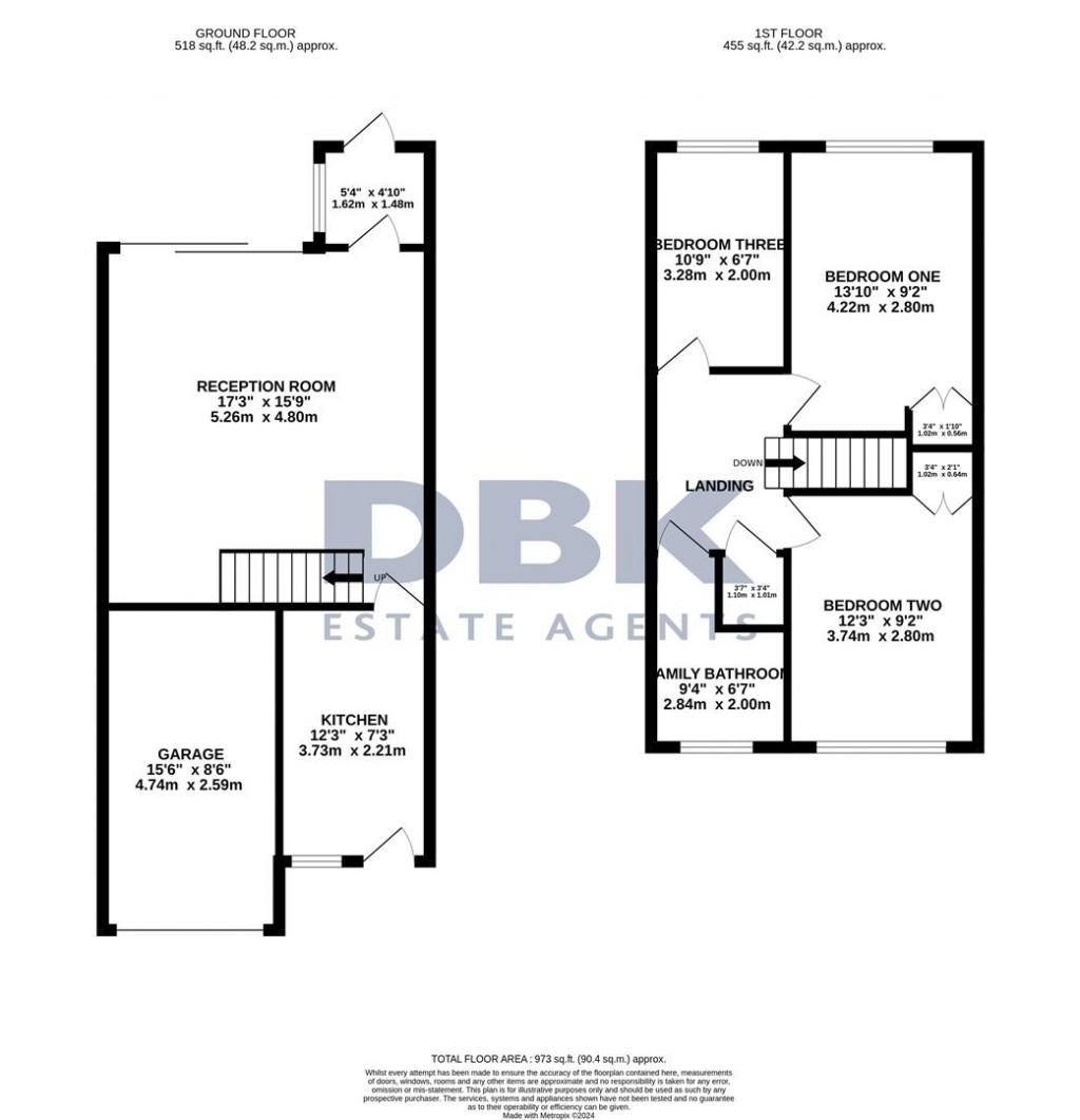 Floorplans For Wheatlands, Heston, TW5