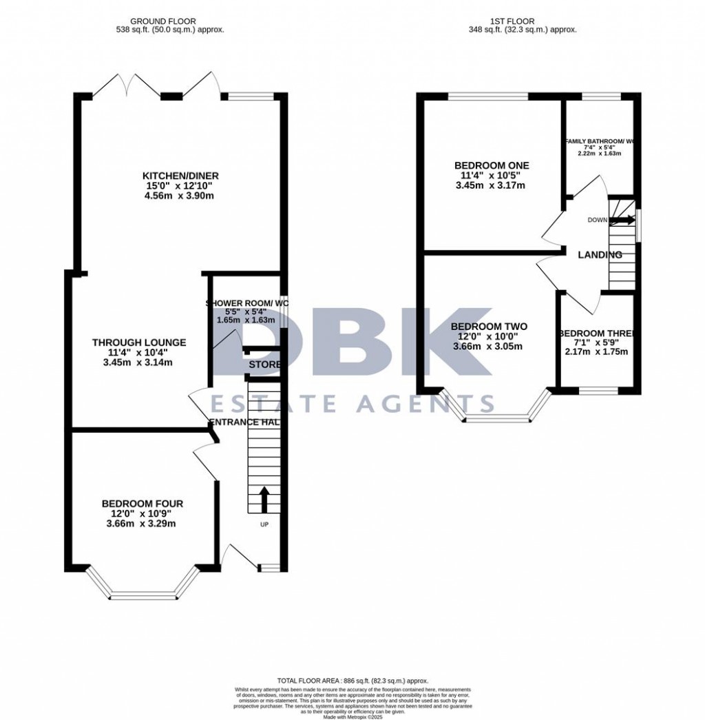 Floorplans For Clairvale Road, Heston, Hounslow, TW5